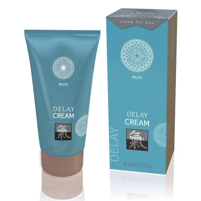 men s shiatsu delay cream 30ml performance boost