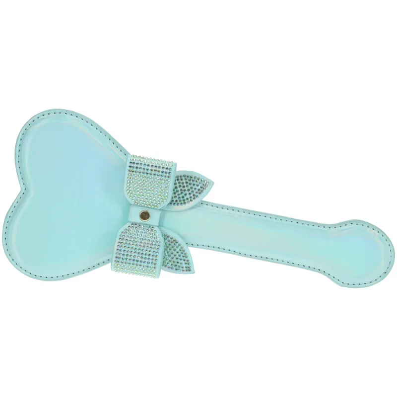 paris paddle collection baby blue heart paddle