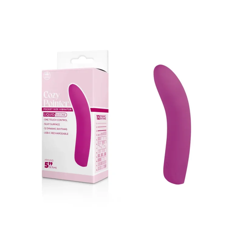 pink 12 7cm usb rechargeable mini vibrator