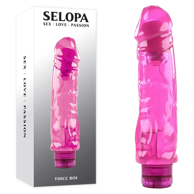 pink 22 9 cm thicc boi vibrator