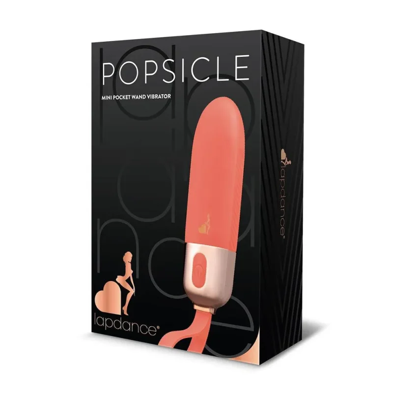 pink lapdance popsicle mini wand 12cm usb rechargeable bullet vibrator