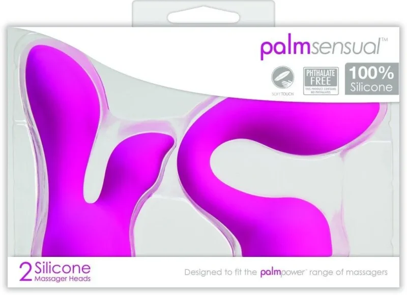 pink palmsensual massager heads palmpower compatible