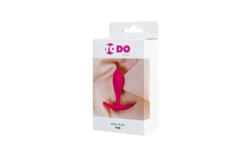 pink todo hub anal plug