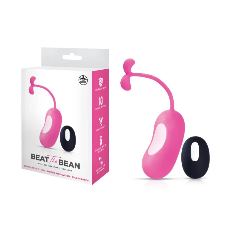 pink usb rechargeable vibrating egg with wireless remote