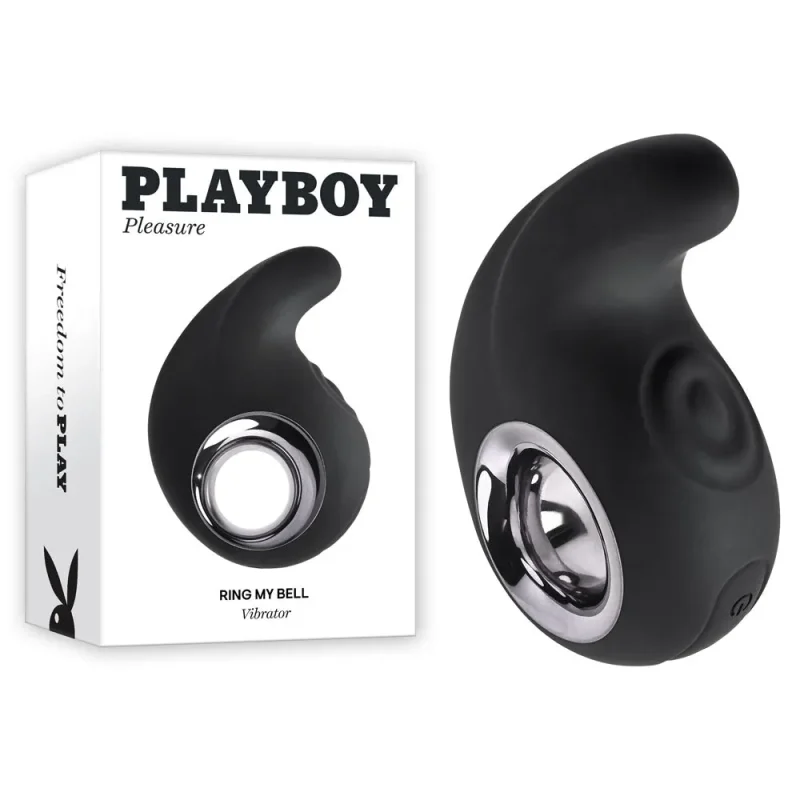 playboy black usb rechargeable vibrating ring