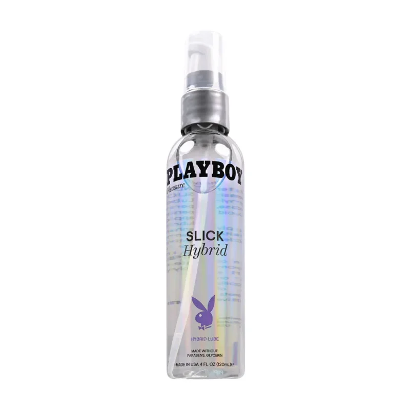 playboy pleasure slick hybrid lubricant 120ml hybrid formula