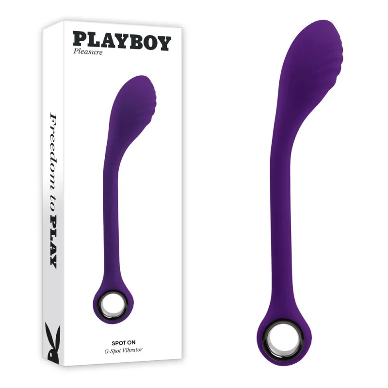 playboy purple g spot vibrator 22 6 cm usb rechargeable