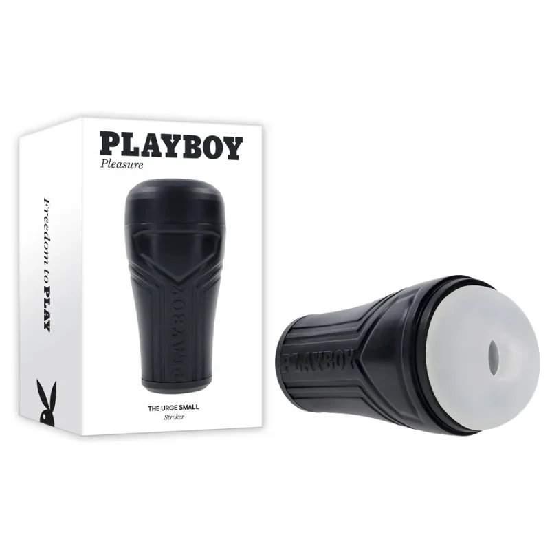 playboy urge small clear stroker for intimate pleasure