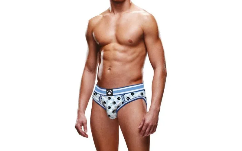 prowler blue paw open back brief