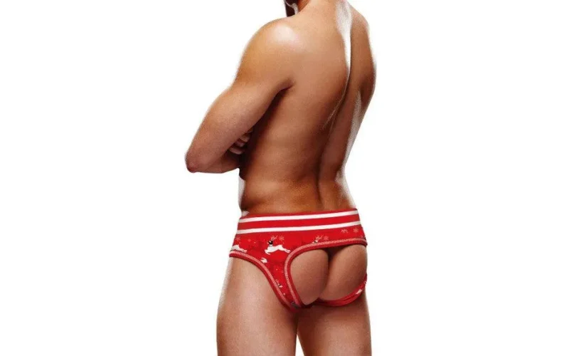 prowler reindeer open back men s brief