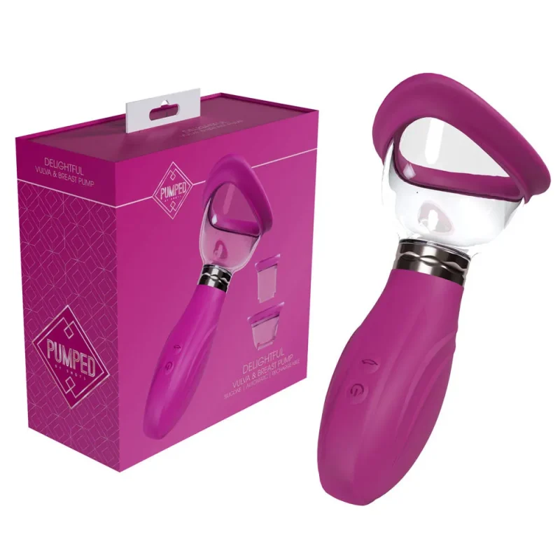 pumped auto usb pink ladies pump rechargeable