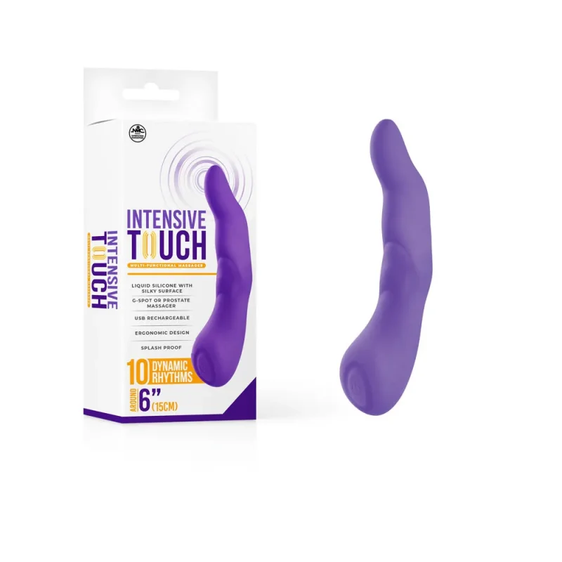 purple 15cm usb rechargeable vibrator