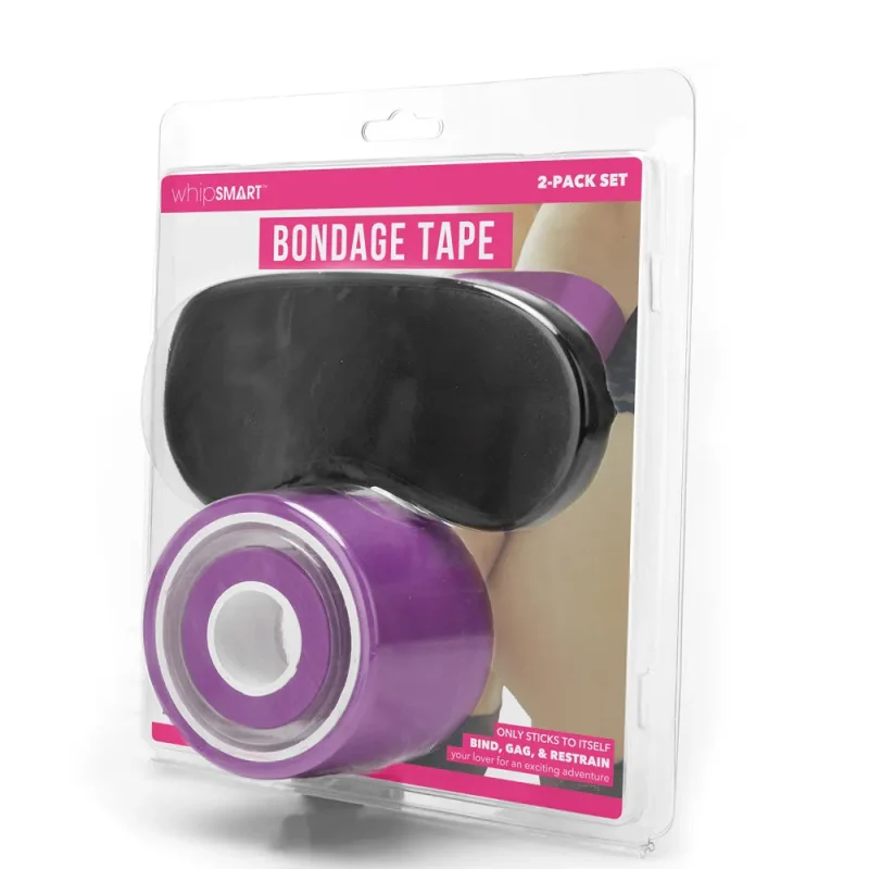 purple 30m whipsmart bondage tape bonus eye mask