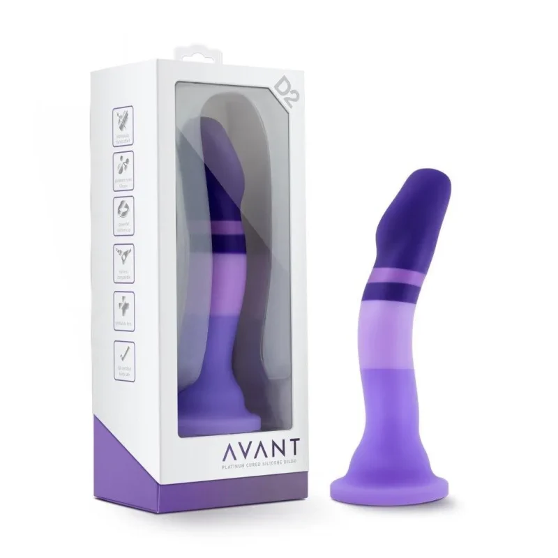 purple rain silicone dildo avant d2