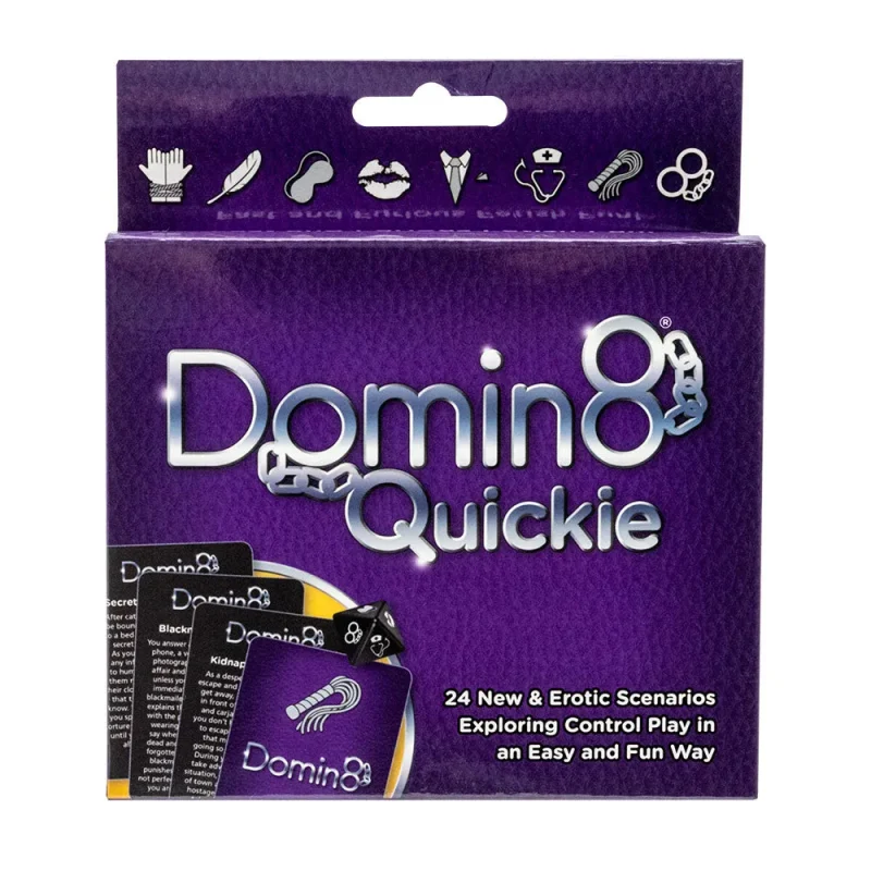 quickie couples card game domin8 intimacy