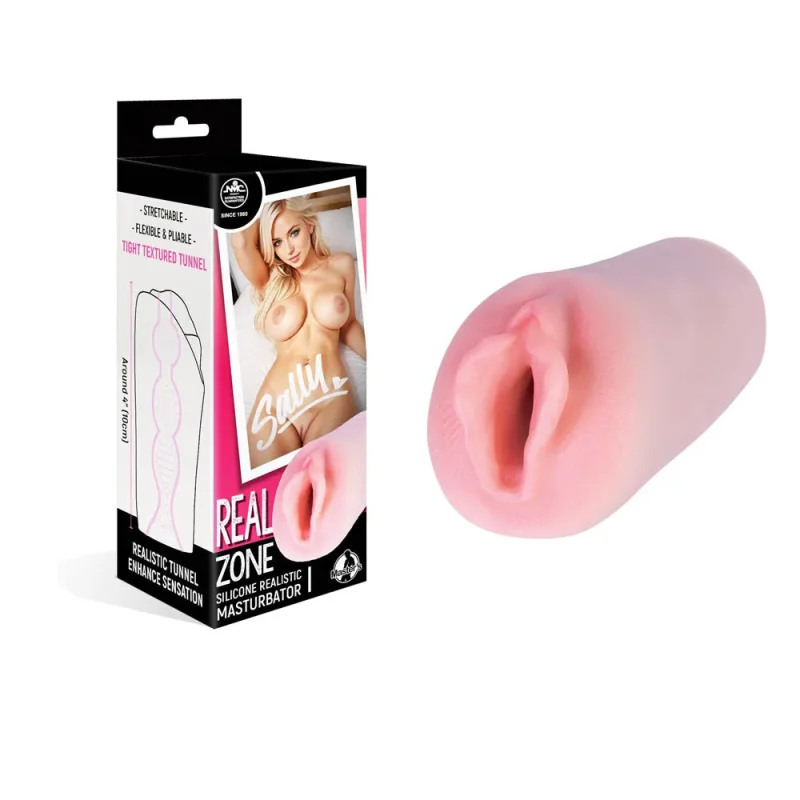 real zone mini vagina stroker flesh