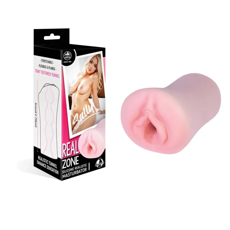 real zone mini vagina stroker realistic flesh