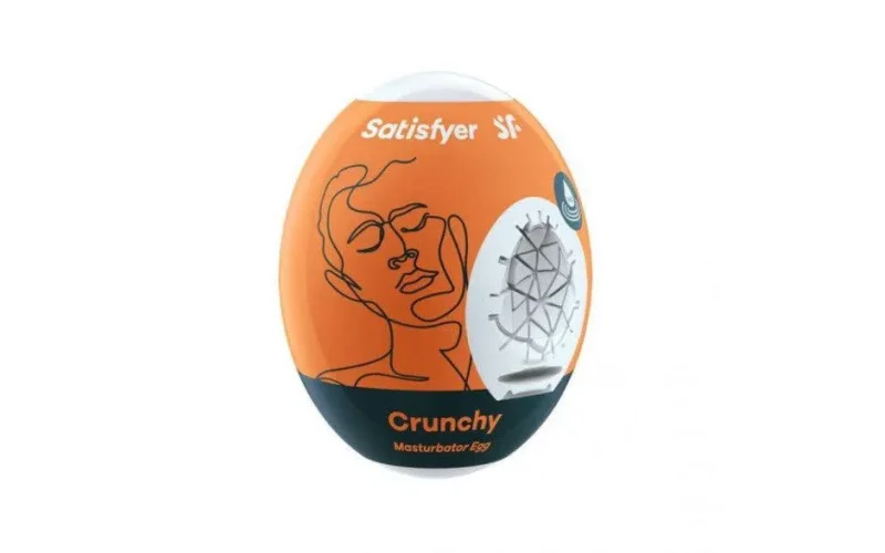 satisfyer crunchy egg masturbator