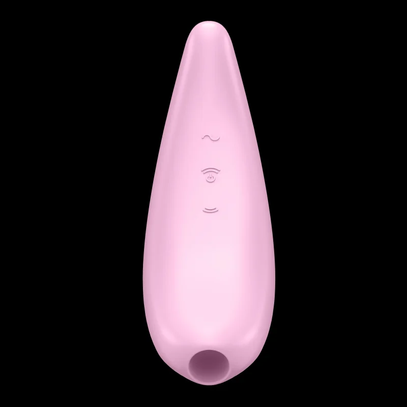 satisfyer curvy3 pink clitoral vibrator scaled