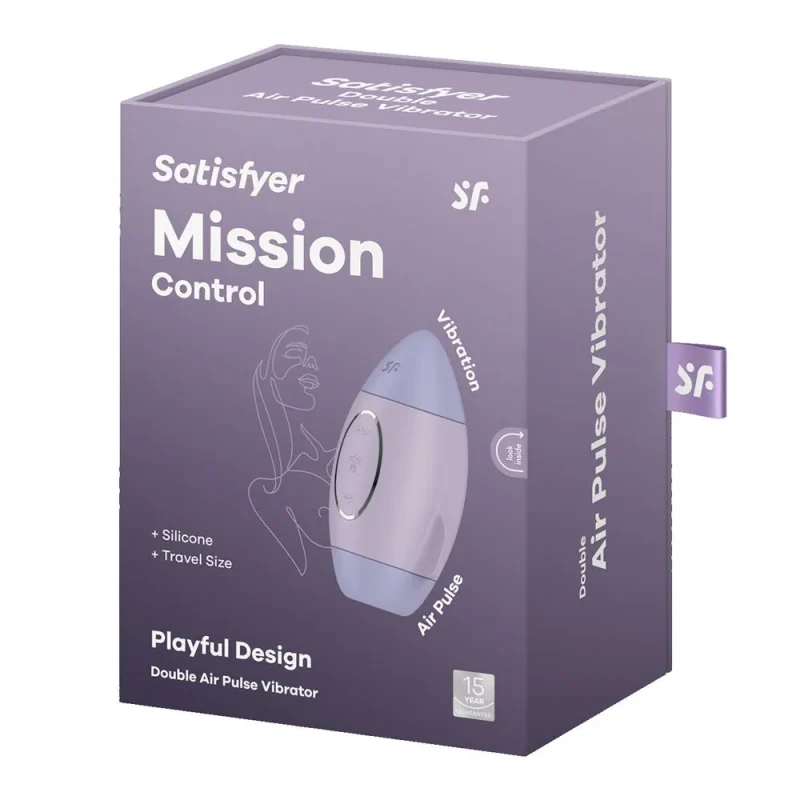 satisfyer mission control violet ultimate pleasure vibrator