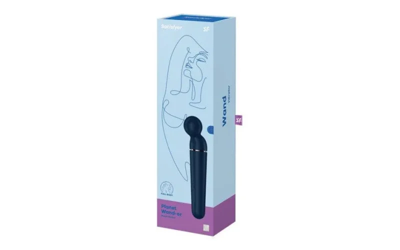 satisfyer planet wand er black vibrator