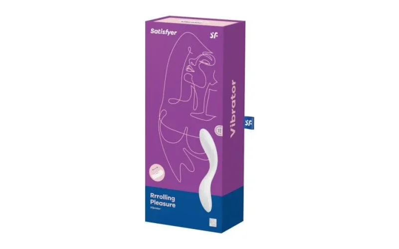 satisfyer rolling white g spot vibrator