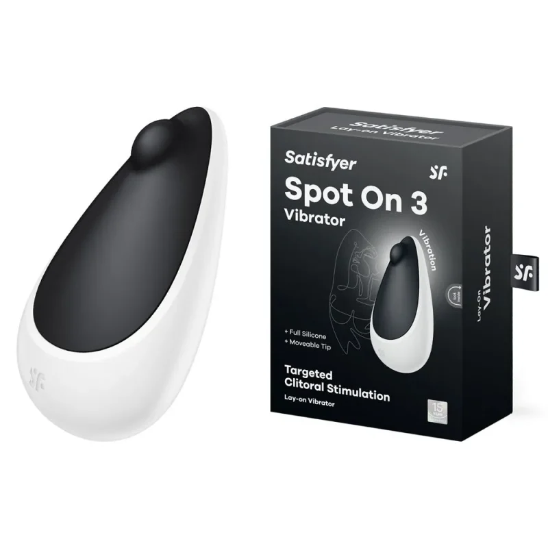 satisfyer spot on 3 black usb rechargeable stimulator