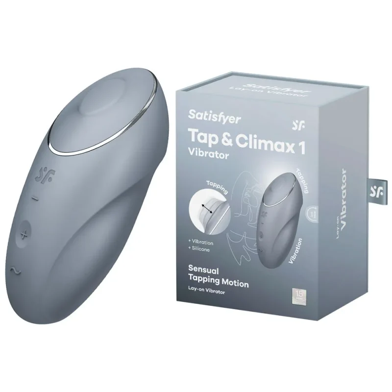 satisfyer tap climax 1 rechargeable pulse stimulator