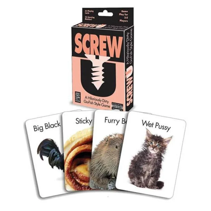 screw u party game hilarious card game for fun