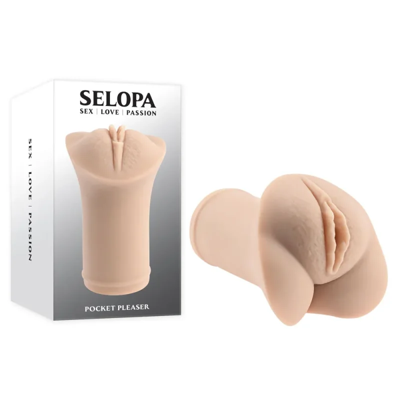 selopa pocket pleaser light flesh vagina stroker