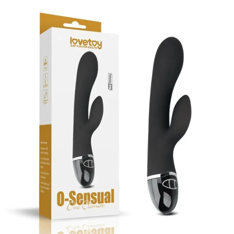 sensual rechargeable silicone rabbit vibrator