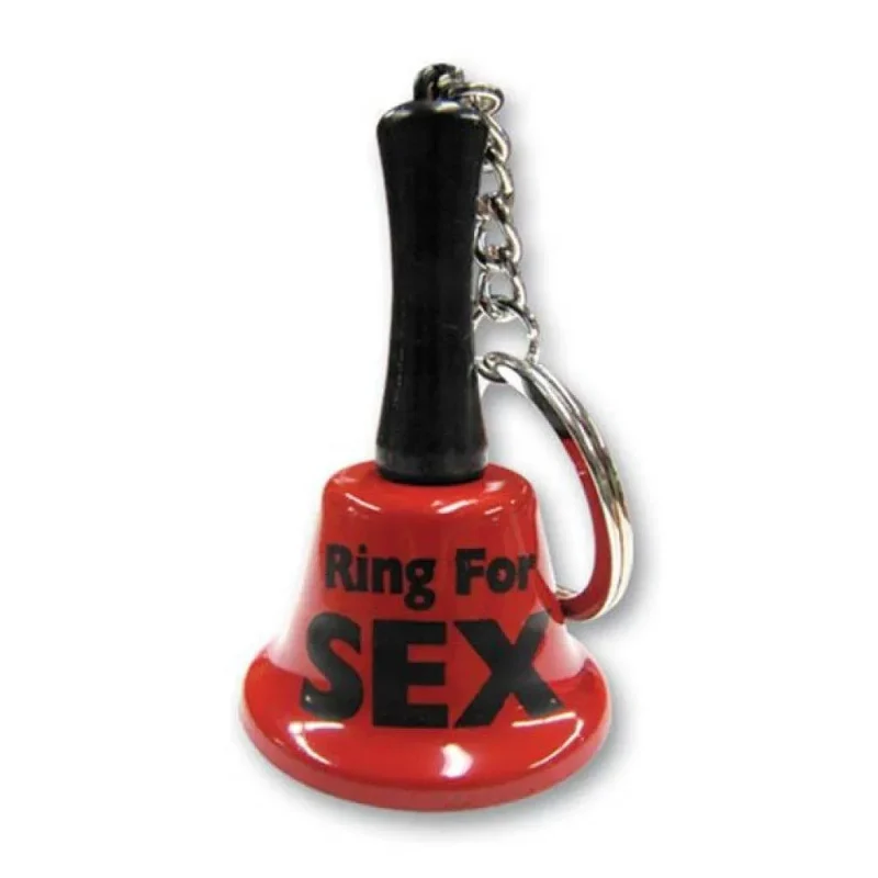 sexy mini bell ring keychain for fun