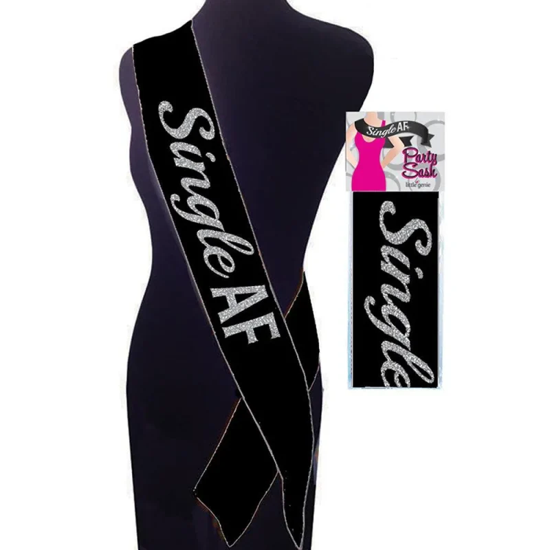 single af celebration sash