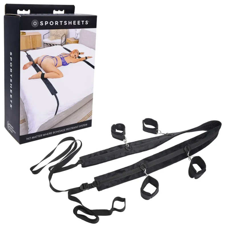 sportsheets bed restraints bondage system