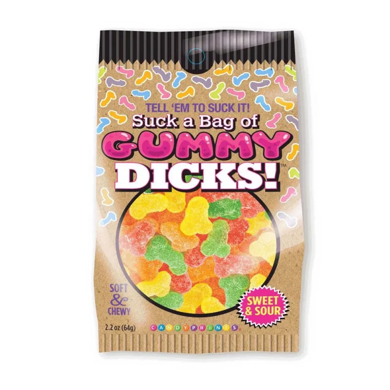 suck a bag of gummy dicks