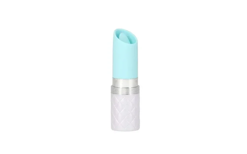 teal flickering massager for intimate moments