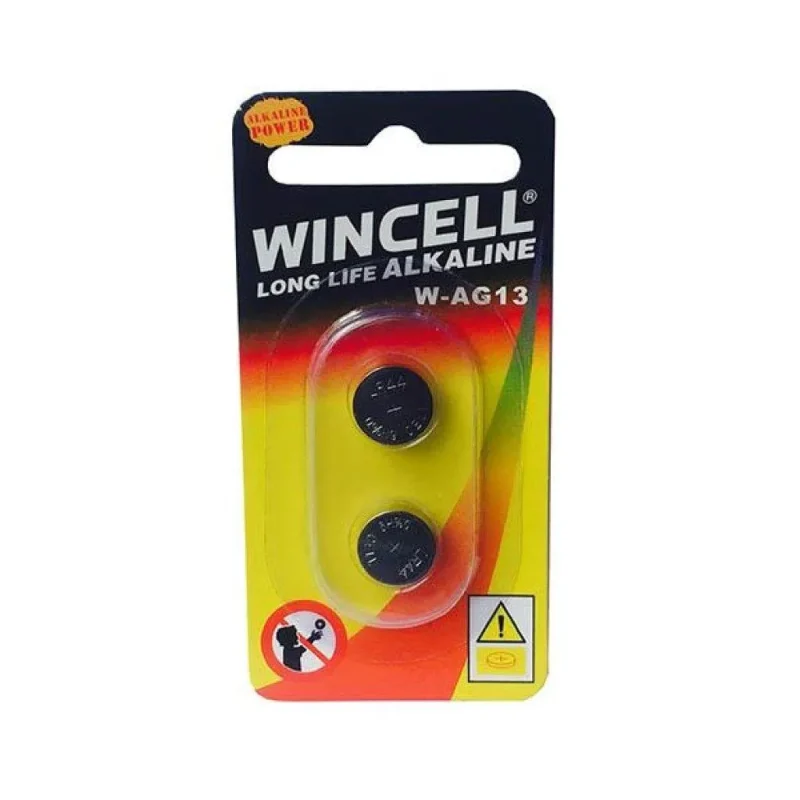 wincell lr44 alkaline batteries 2 pack