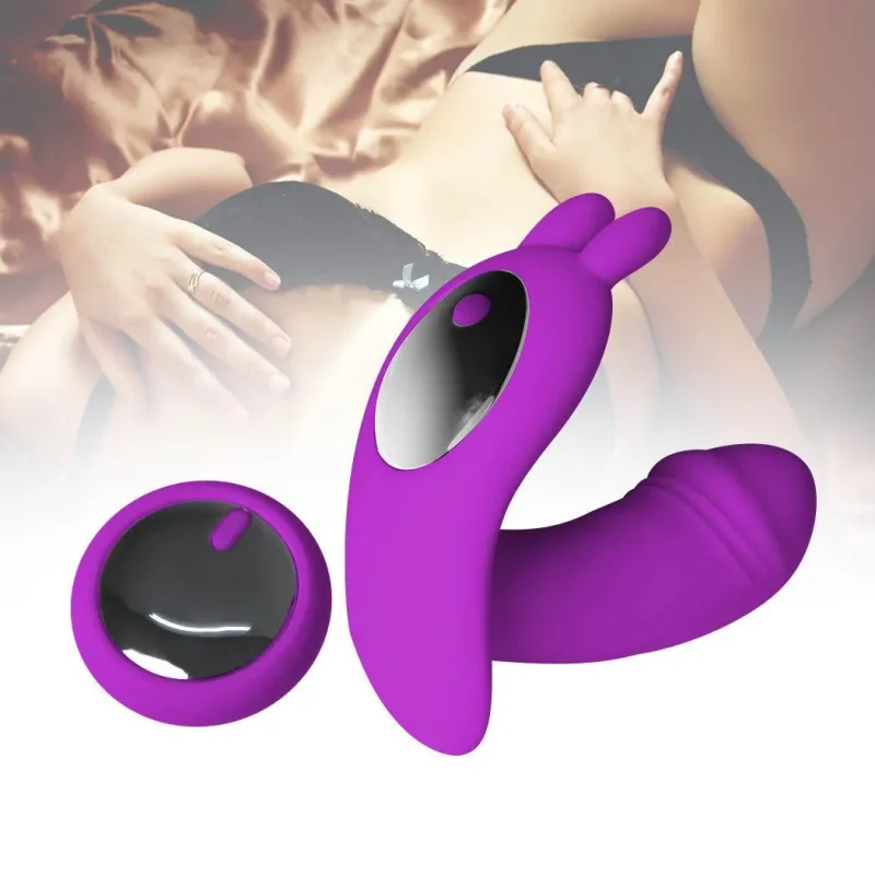 wireless rabbit vibrator rechargeable clit dildo