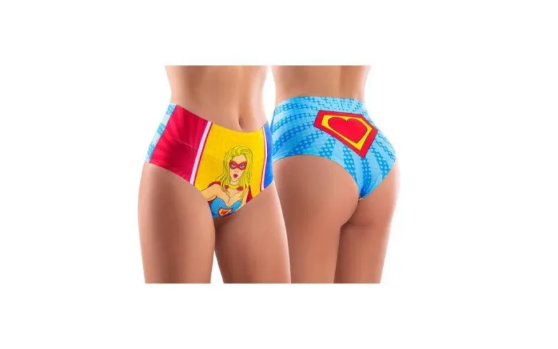 wonder girl hi briefs comic design