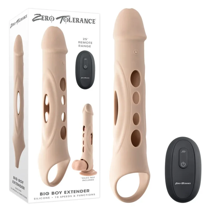 zero tolerance light flesh extender usb rechargeable vibrating sleeve