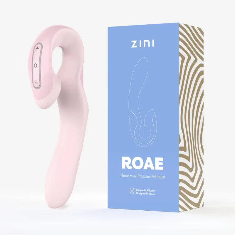 zini roae pink 19 5cm usb rechargeable vibrator